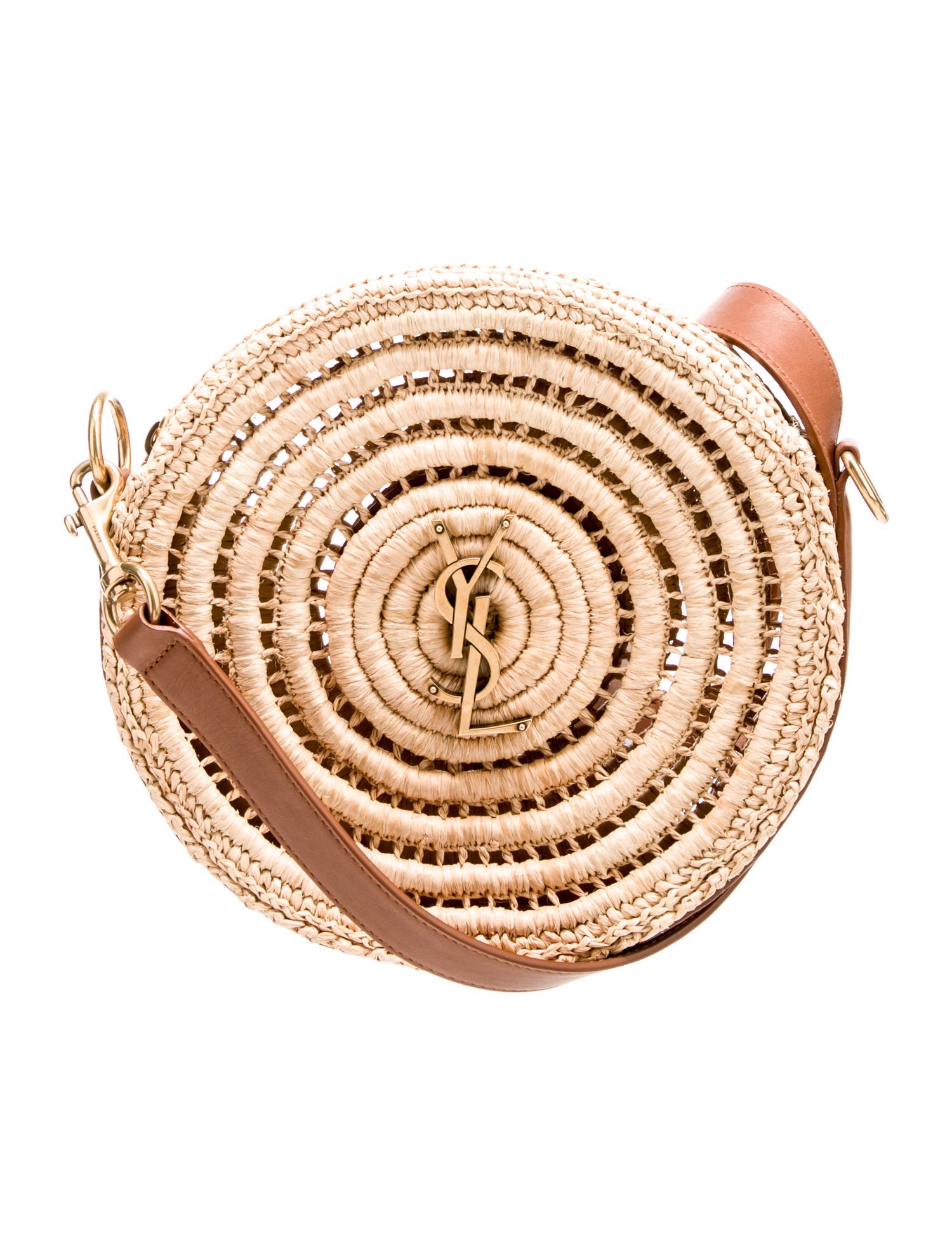 Saint Laurent Raffia Minaudière 2023