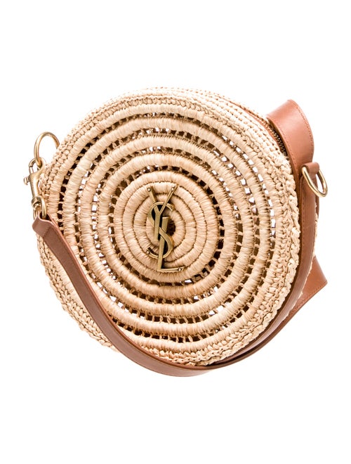 Saint Laurent Raffia Minaudière 2023