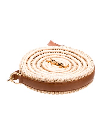 Saint Laurent Raffia Minaudière 2023