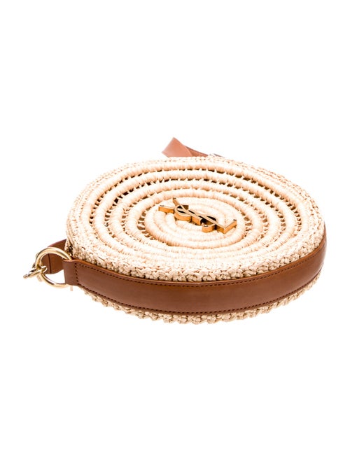 Saint Laurent Raffia Minaudière 2023