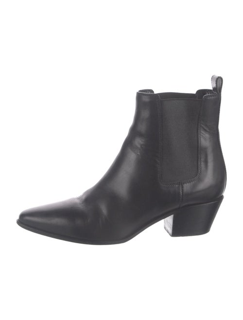 Saint Laurent Leather Chelsea Boots