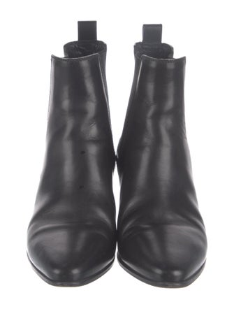 Saint Laurent Leather Chelsea Boots