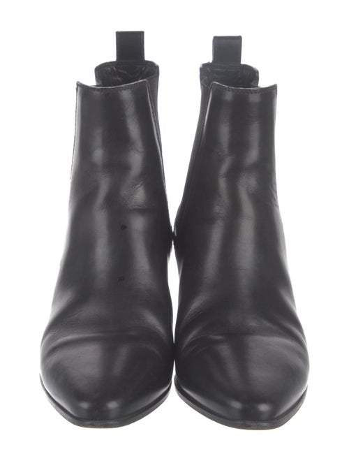 Saint Laurent Leather Chelsea Boots