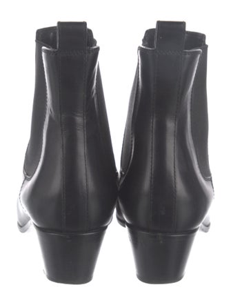 Saint Laurent Leather Chelsea Boots