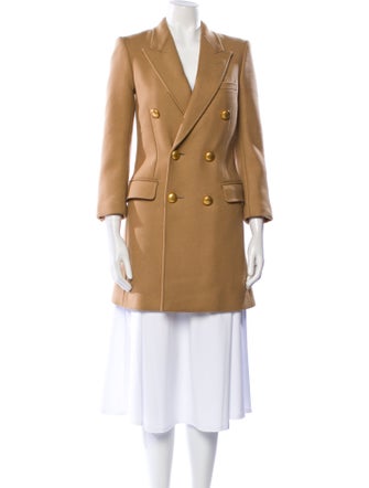 Saint Laurent Wool Peacoat