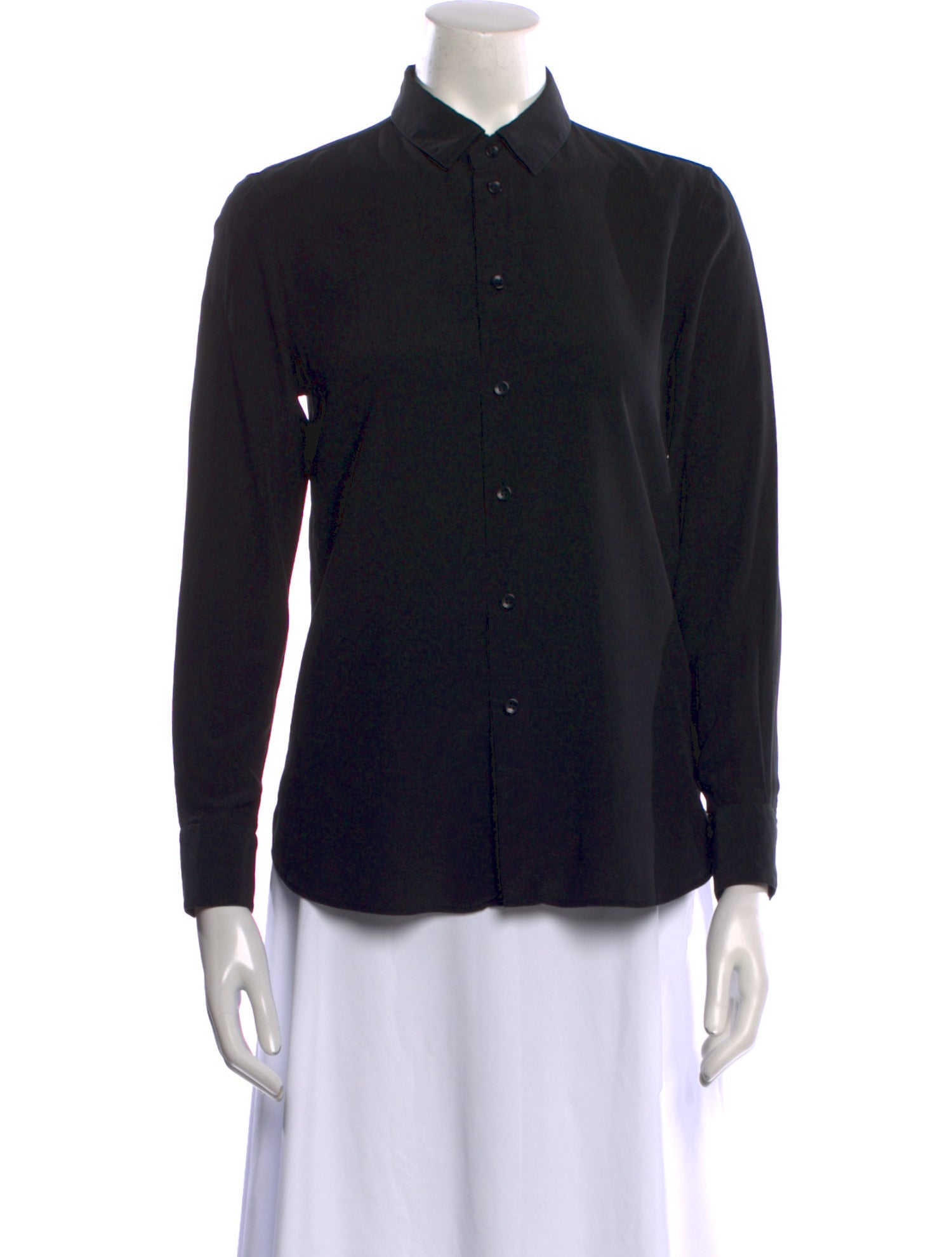 Saint Laurent 2019 Silk Button-Up Top