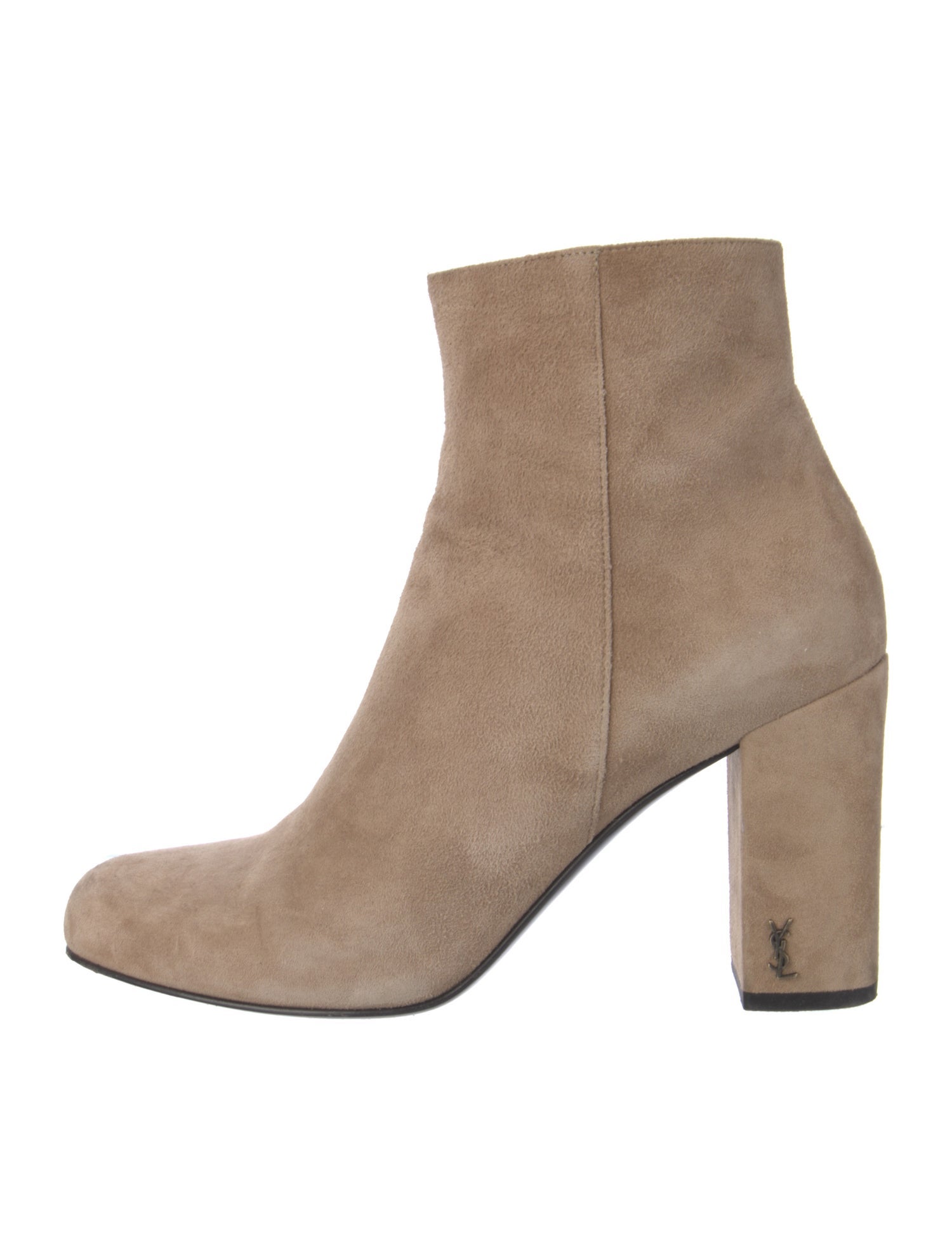 Saint Laurent Suede Sock Boots