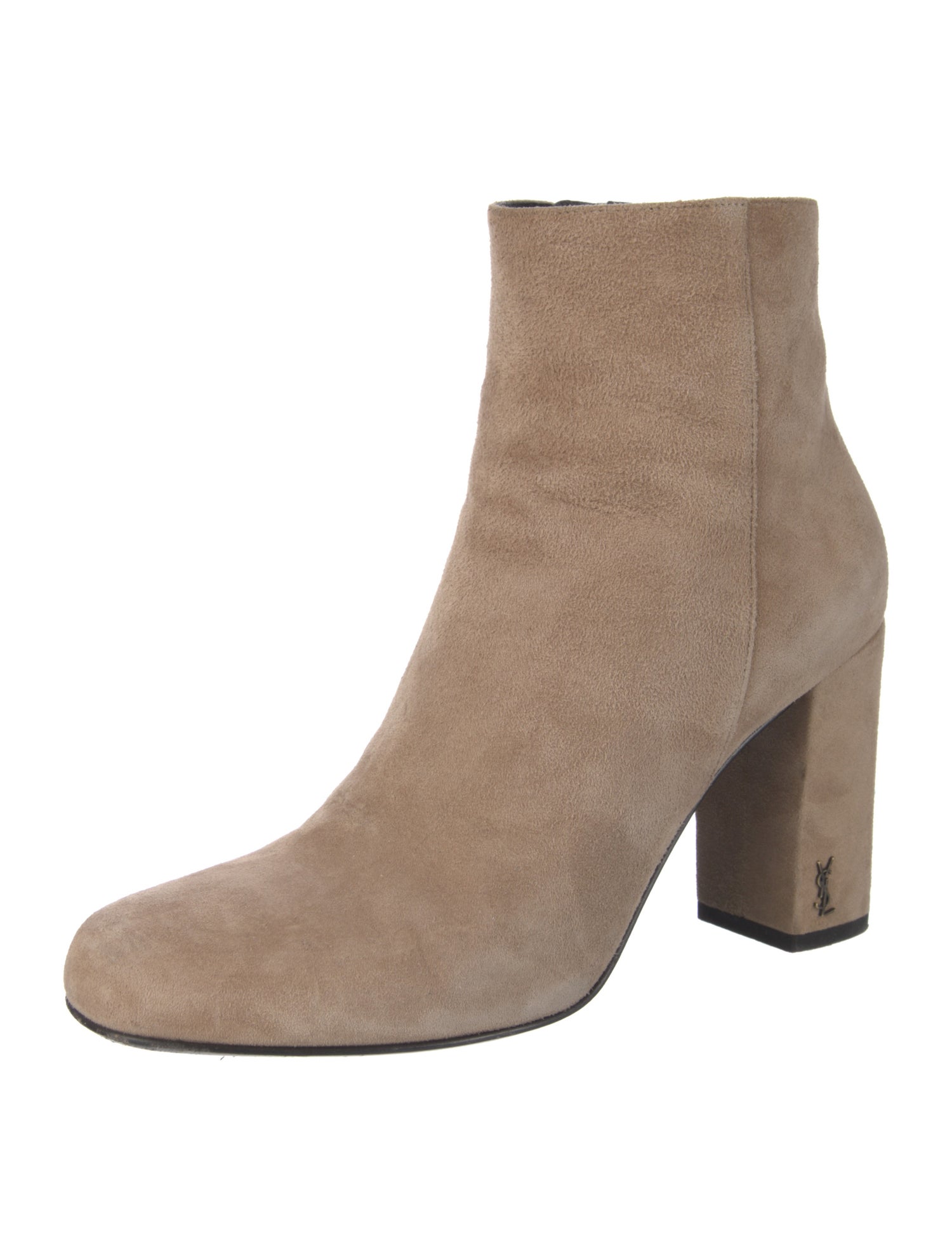 Saint Laurent Suede Sock Boots