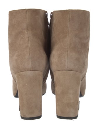 Saint Laurent Suede Sock Boots