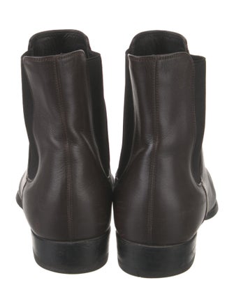 Saint Laurent Leather Chelsea Boots