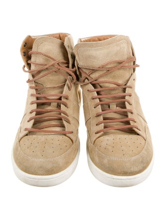 Saint Laurent Suede Sneakers