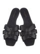 Saint Laurent Leather Slides