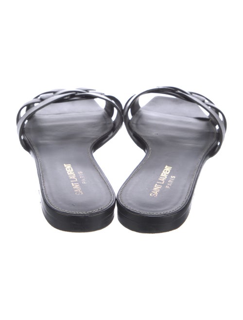Saint Laurent Leather Slides