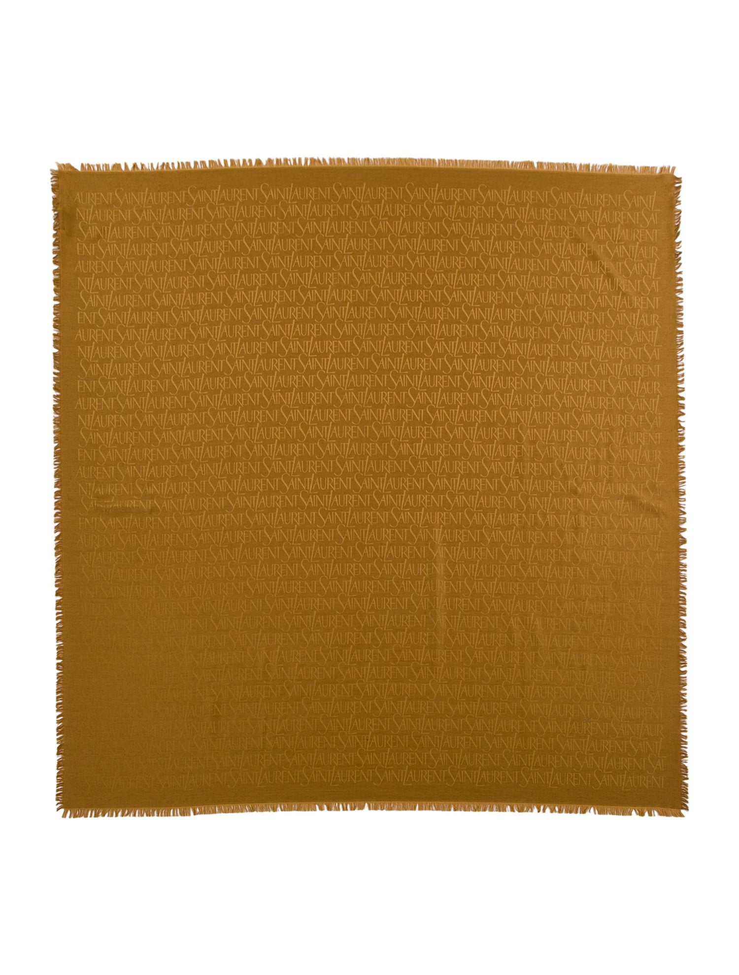 Saint Laurent Silk Printed Scarf