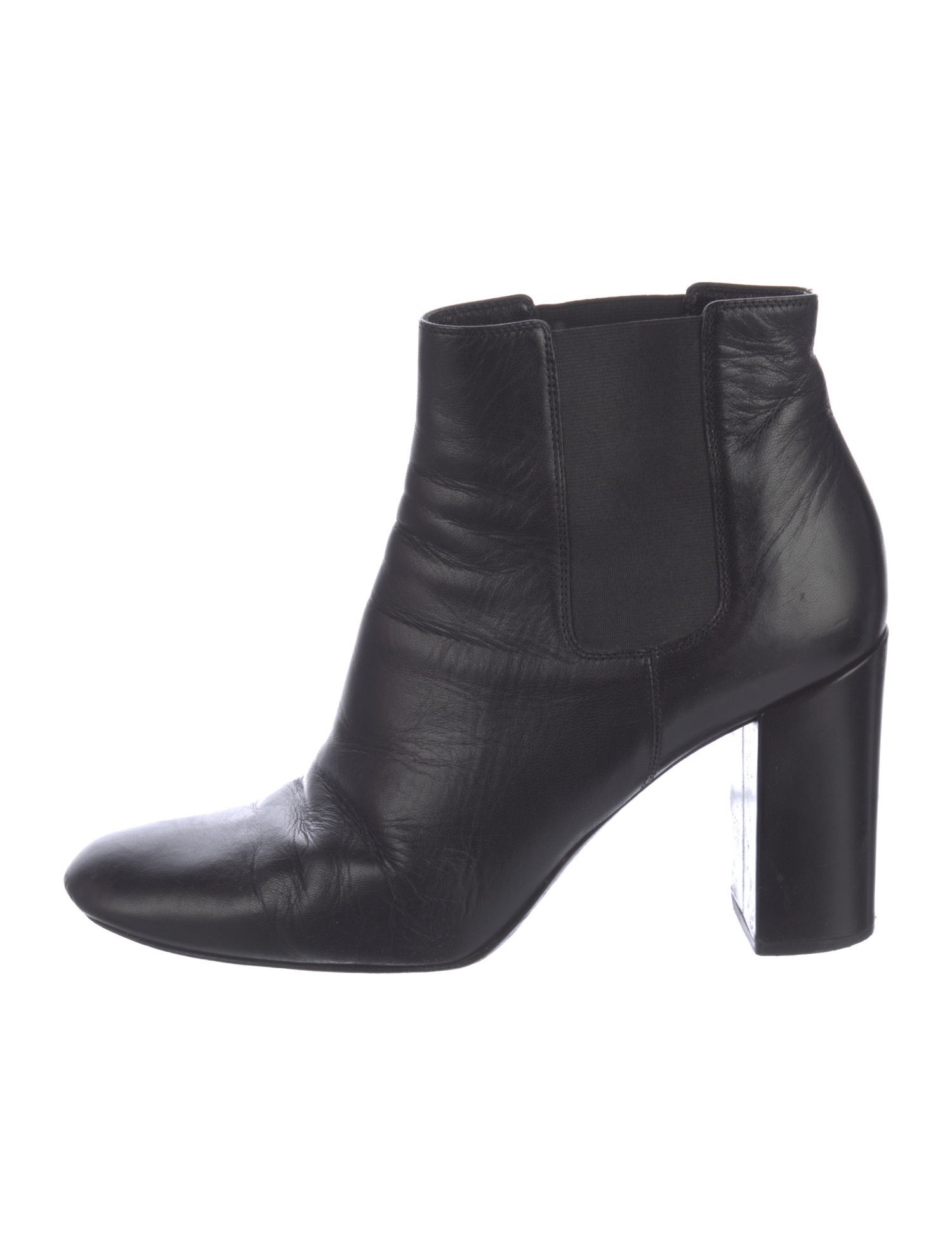 Saint Laurent Leather Chelsea Boots