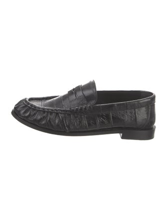 Saint Laurent Leather Loafers