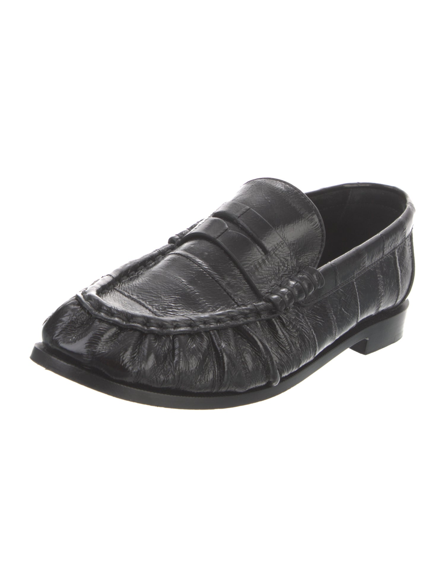 Saint Laurent Leather Loafers