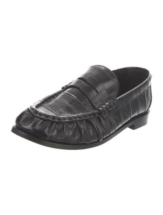 Saint Laurent Leather Loafers