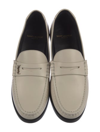 Saint Laurent Leather Loafers