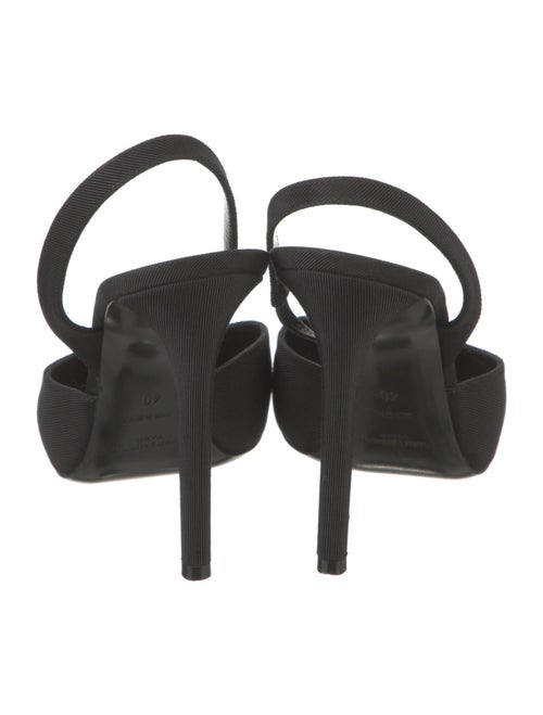 Saint Laurent Canvas Slingback Pumps