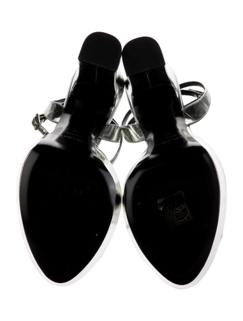 Saint Laurent Patent Leather Sandals