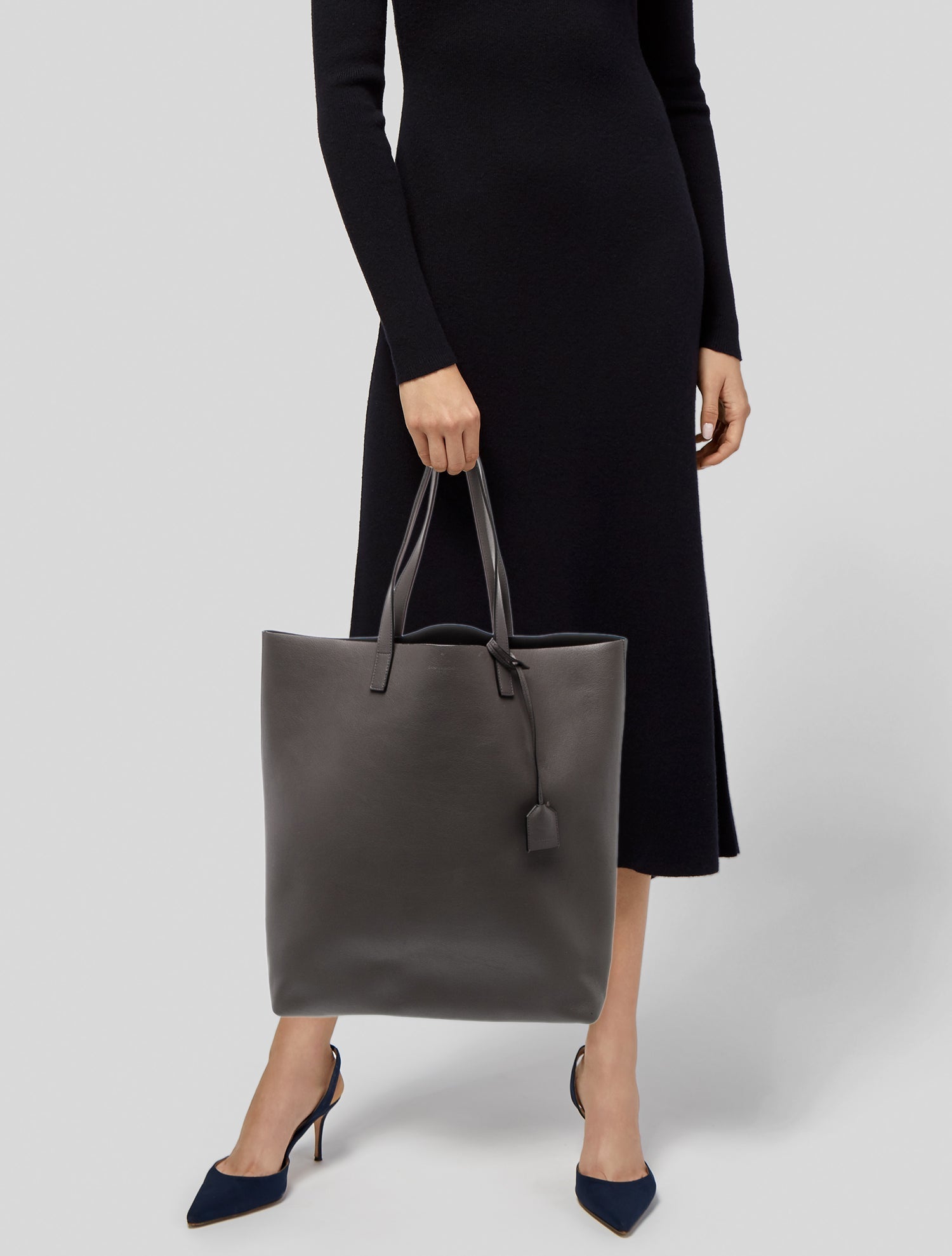 Saint Laurent Leather Tote