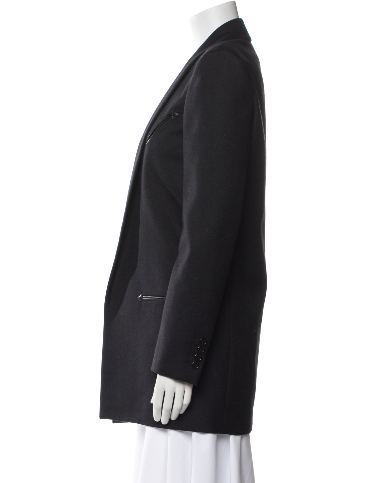 Saint Laurent Wool Coat