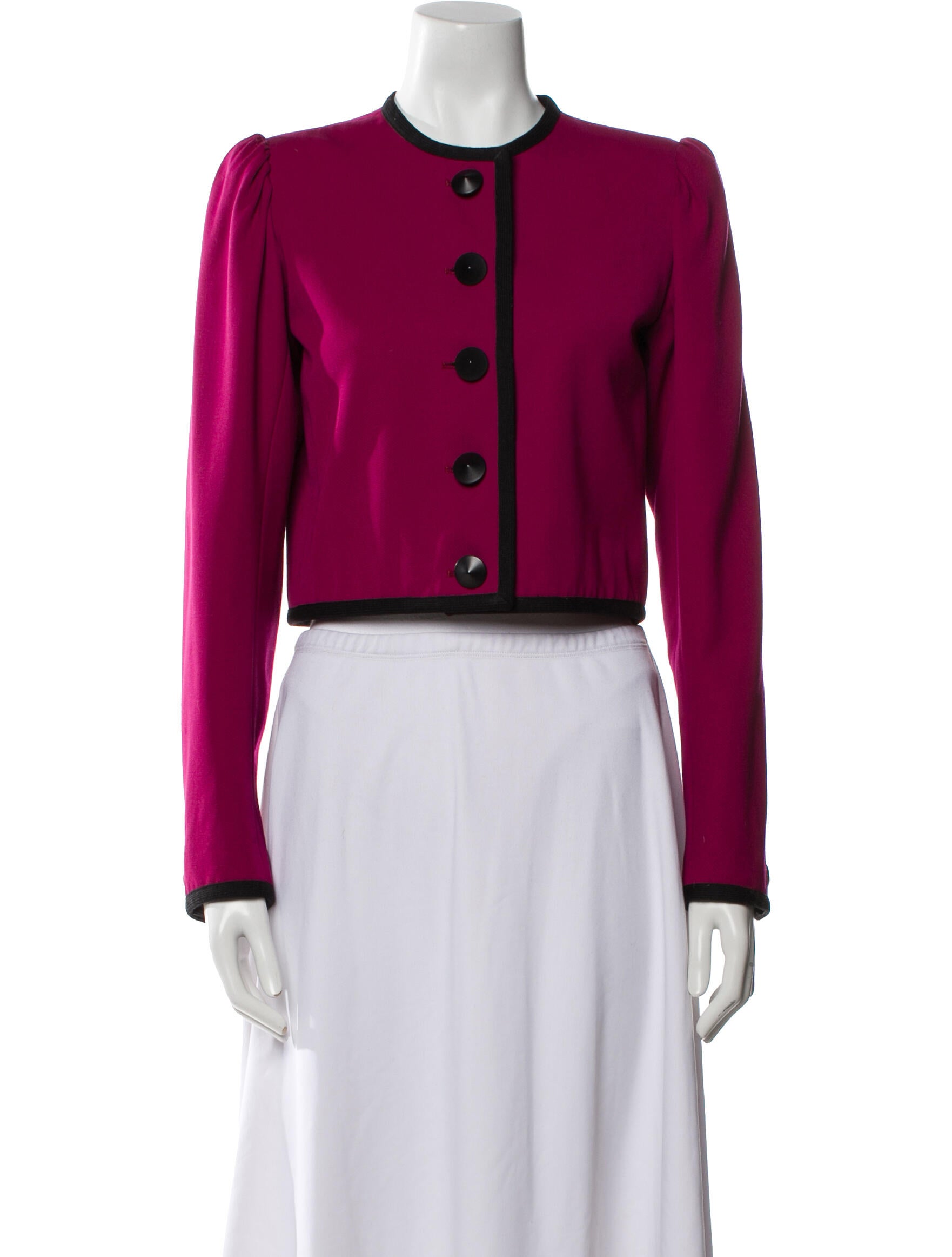 Yves Saint Laurent Rive Gauche Vintage Late 1970's - Early 1980's Evening Jacket