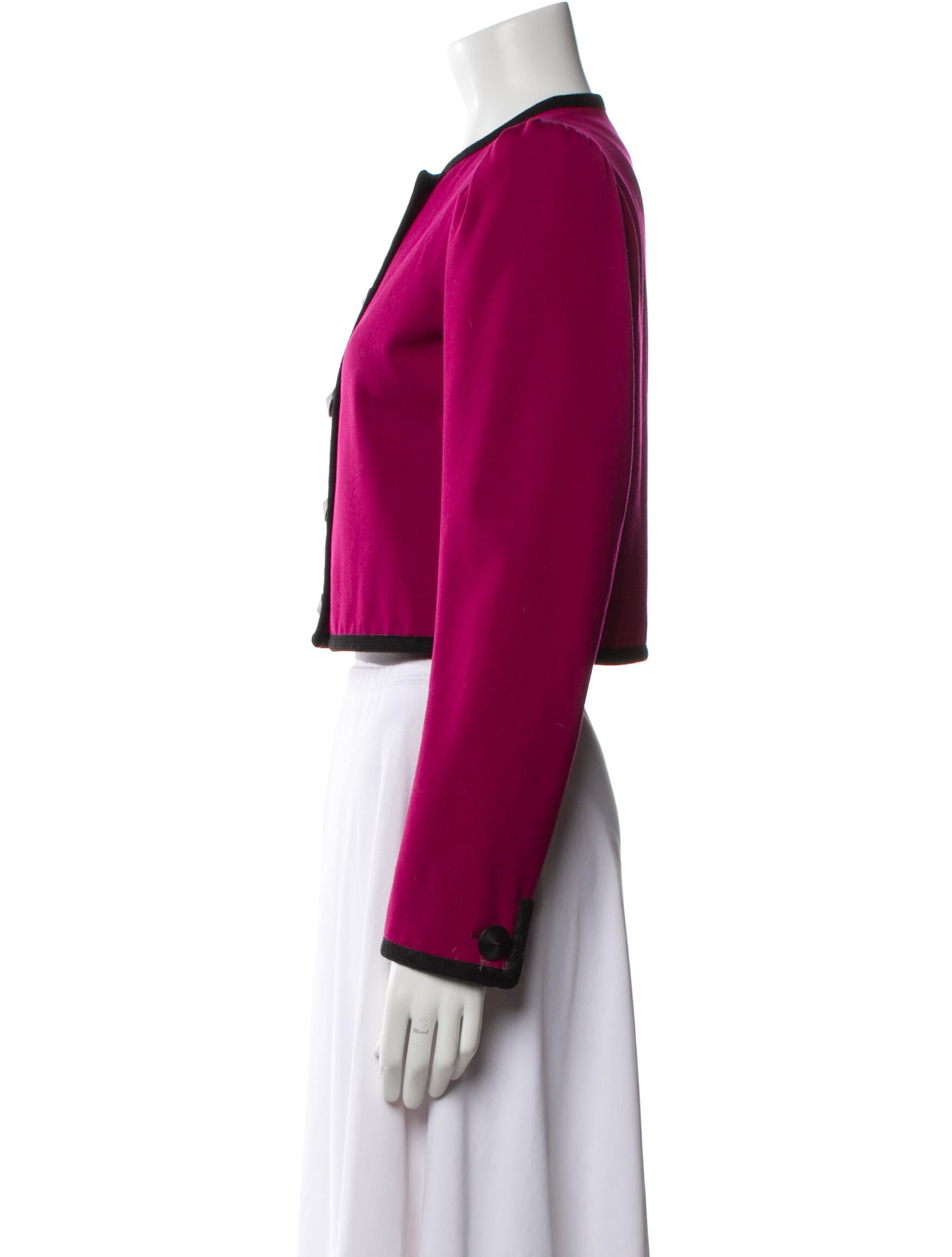 Yves Saint Laurent Rive Gauche Vintage Late 1970's - Early 1980's Evening Jacket