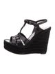 Saint Laurent Leather Espadrilles