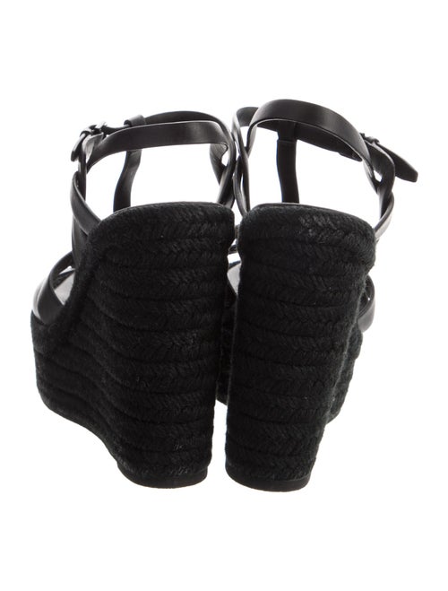 Saint Laurent Leather Espadrilles