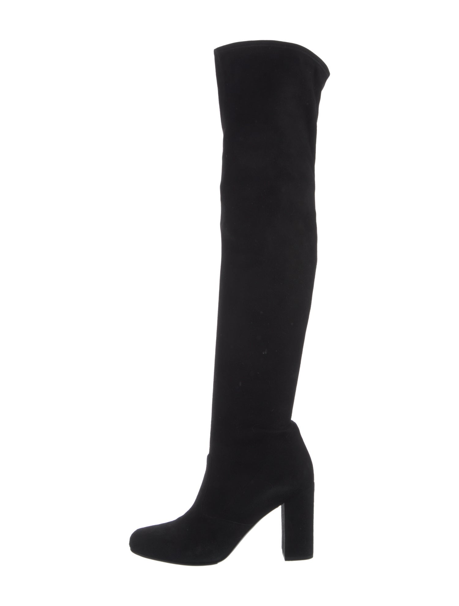 Saint Laurent Velvet Boots