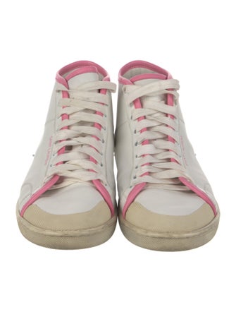 Saint Laurent Leather Sneakers