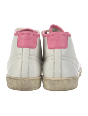 Saint Laurent Leather Sneakers