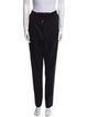 Saint Laurent Virgin Wool Straight Leg Pants