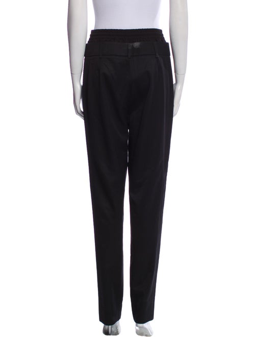 Saint Laurent Virgin Wool Straight Leg Pants
