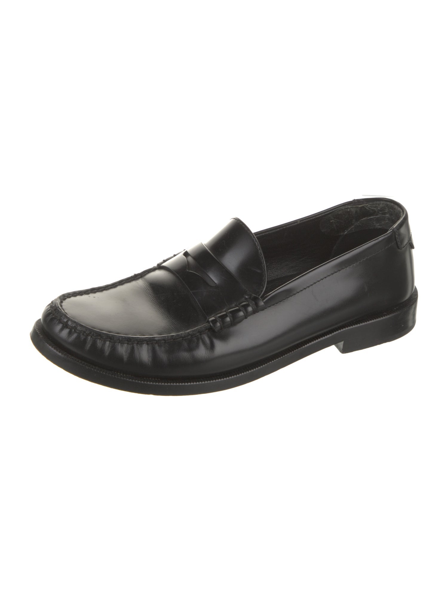 Saint Laurent Leather Loafers
