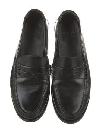 Saint Laurent Leather Loafers