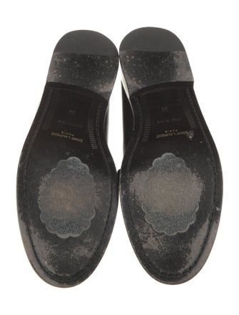 Saint Laurent Leather Loafers