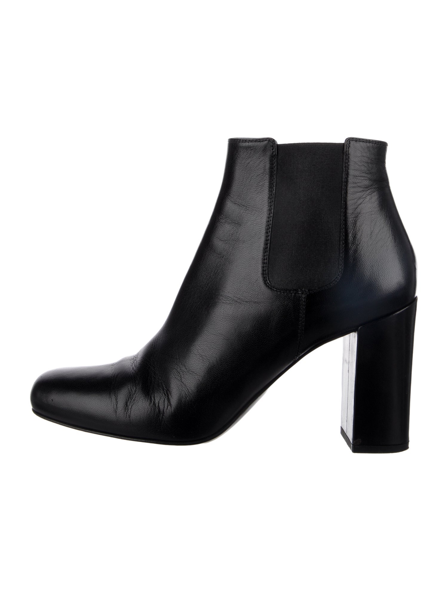 Saint Laurent Leather Chelsea Boots