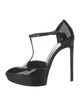 Saint Laurent Patent Leather T-Strap Pumps