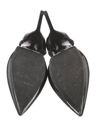 Saint Laurent Patent Leather T-Strap Pumps