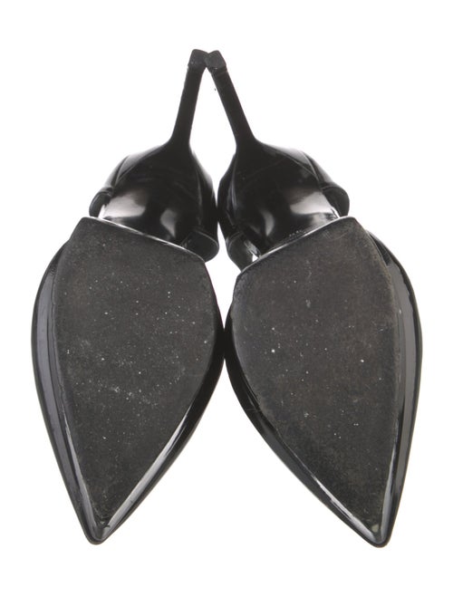 Saint Laurent Patent Leather T-Strap Pumps