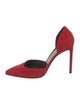 Saint Laurent Suede D'Orsay Pumps