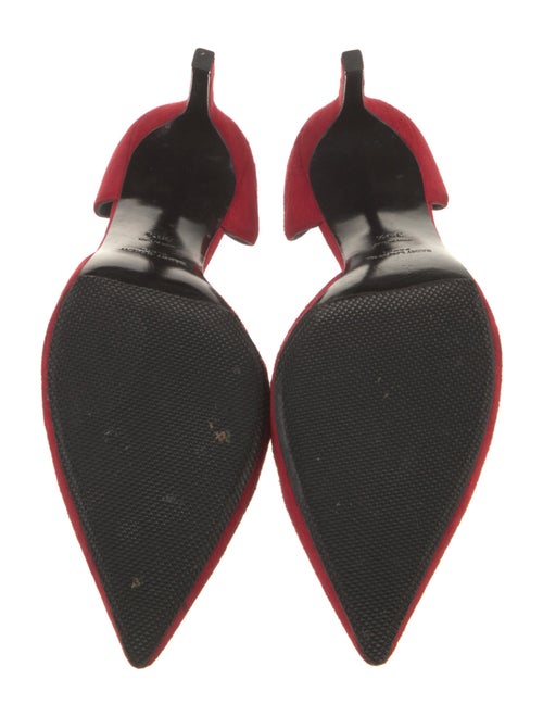 Saint Laurent Suede D'Orsay Pumps