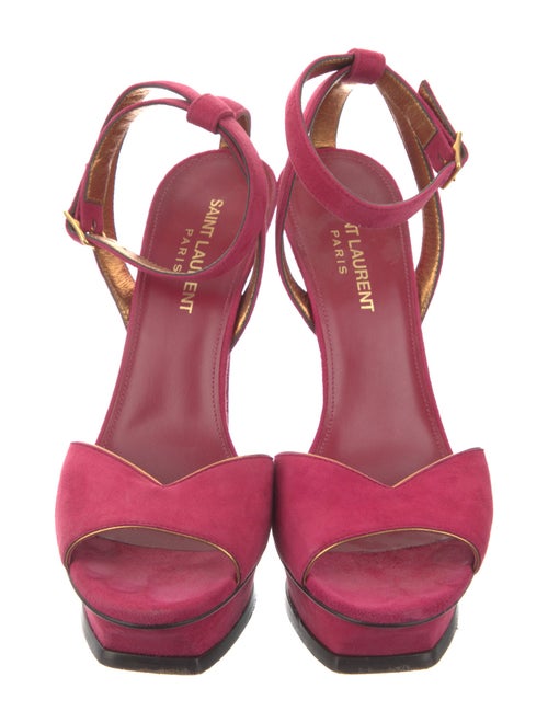 Saint Laurent Suede D'Orsay Pumps