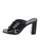 Saint Laurent Patent Leather Slides