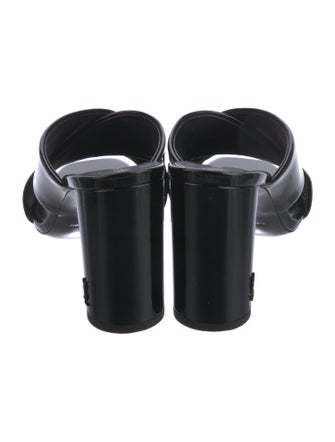 Saint Laurent Patent Leather Slides