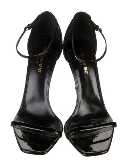 Saint Laurent Patent Leather Sandals
