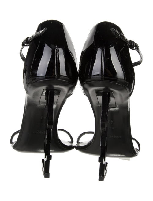 Saint Laurent Patent Leather Sandals